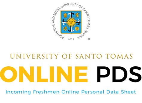 Online PDS : University of Santo Tomas.